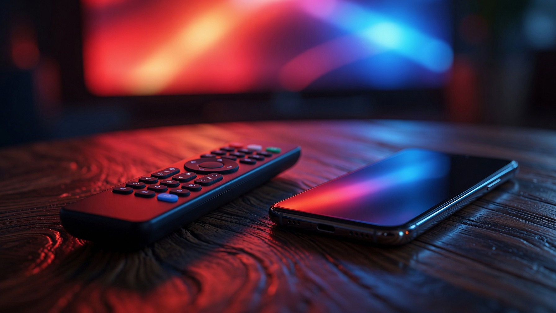 IPTV setup preview shown on a Smart TV for free trial activation